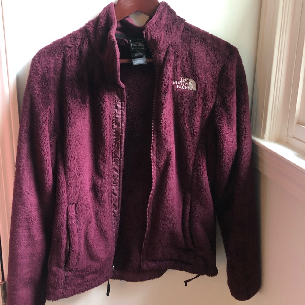 Plum colored North Face Osito Jacket